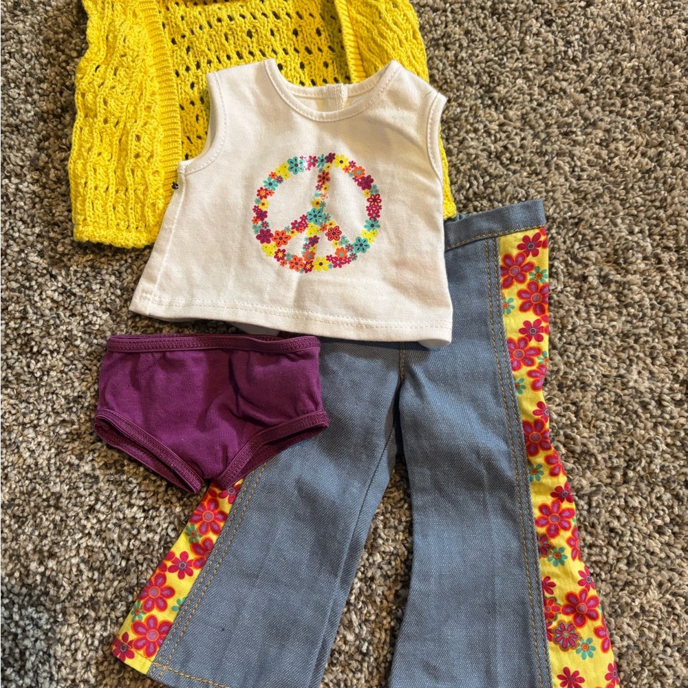 American Girl Doll Julie Meet Outfit